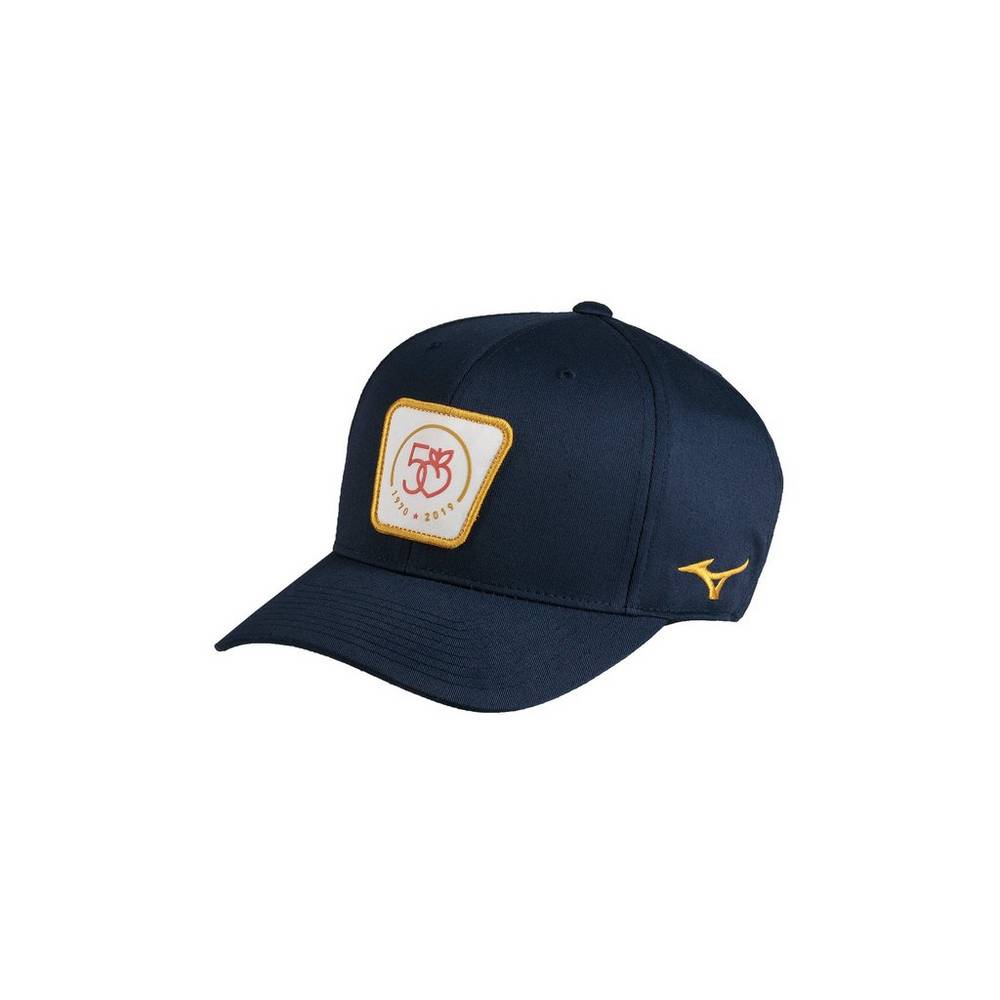 Mizuno Men's 50th Anniversary Patch Hat Navy (422083-LTF)